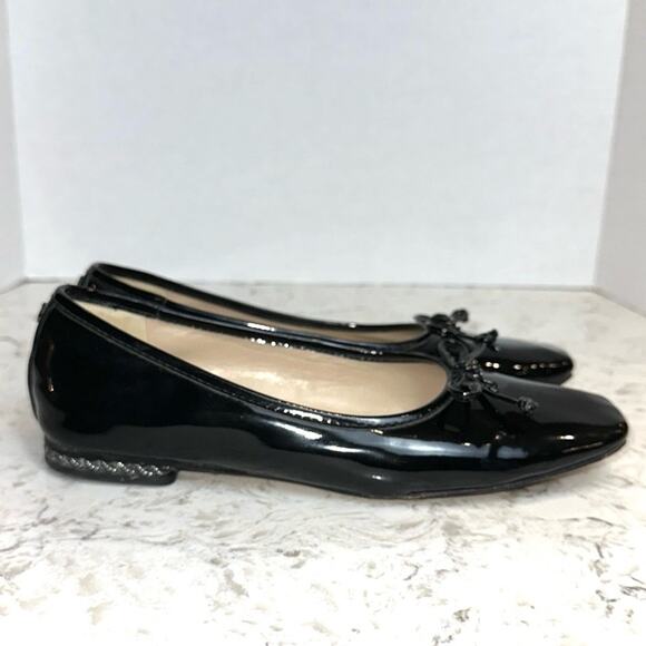 Sam Edelman Marisol Ballet Flat in Black Patent Leather - Picture 5 of 15